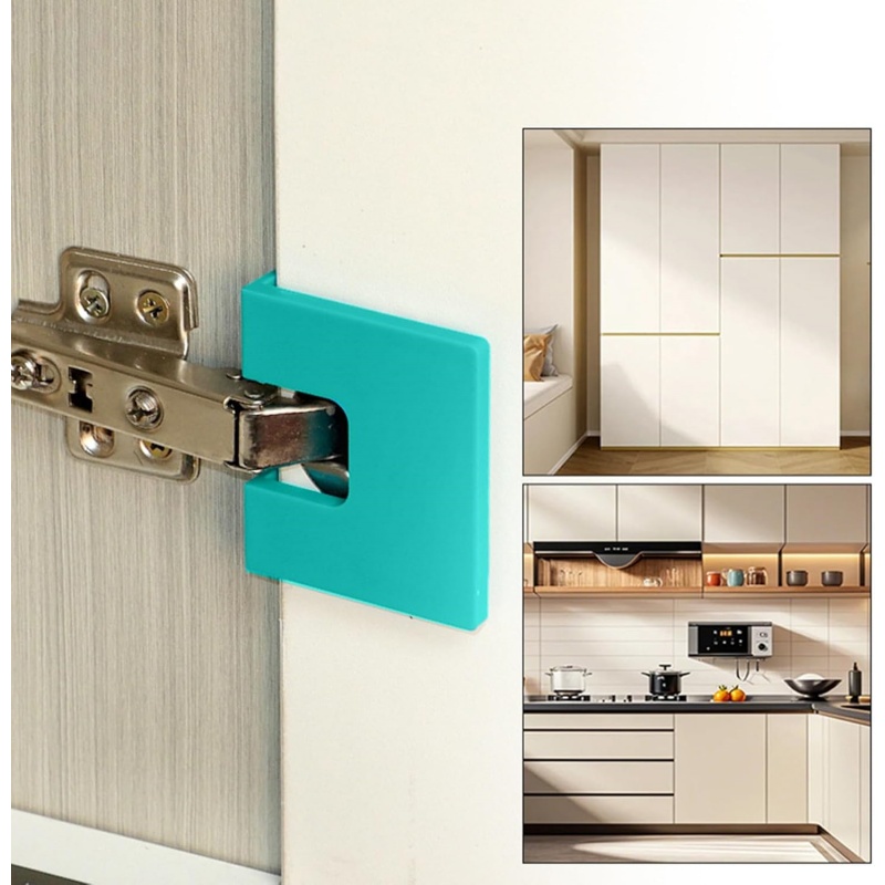 Cabinet Hinge Overlay - 2pcs Door Jamb Hinge Jig |