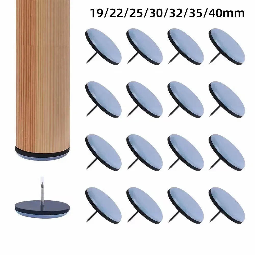 Cabinet Hinge Overlay - 16/19/22/25/32/38mm Table Chair Foot Sliders Round