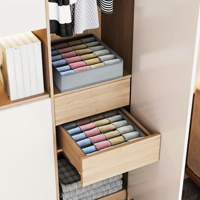 24 Grid Foldable Storage Organ - Drawer Organizer Peg ulasan dan harga