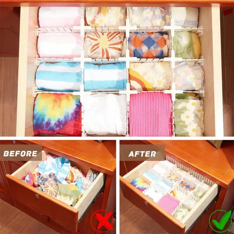 Practical Partition Accessorie - Drawer Organizer Peg ulasan dan harga