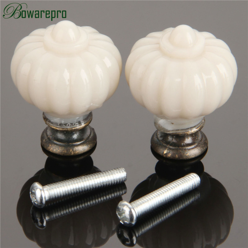 1Pc Acrylic Ivory White Pumpki - Furniture Hardware Suppliers ulasan dan harga