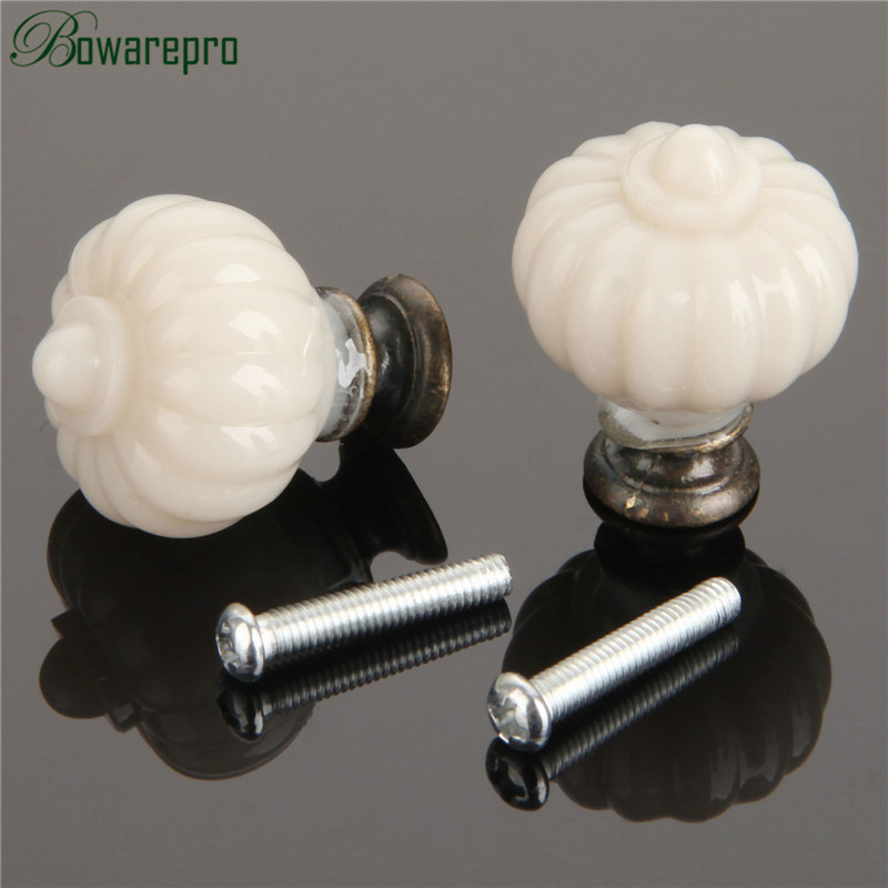 1Pc Acrylic Ivory White Pumpki - Furniture Hardware Suppliers ulasan dan harga