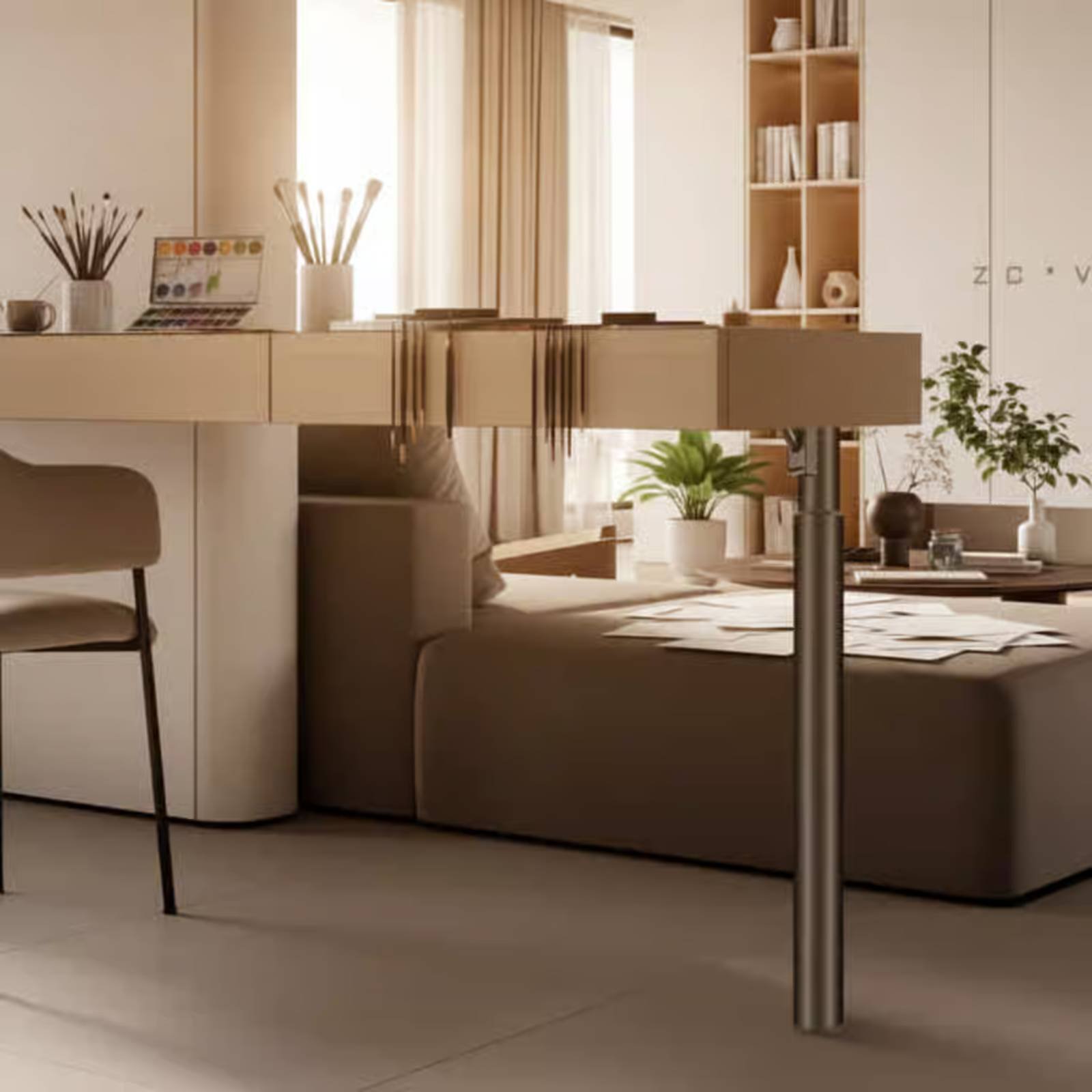 Adjustable Table Leg Foldable  - Furniture Hardware Material ulasan dan harga