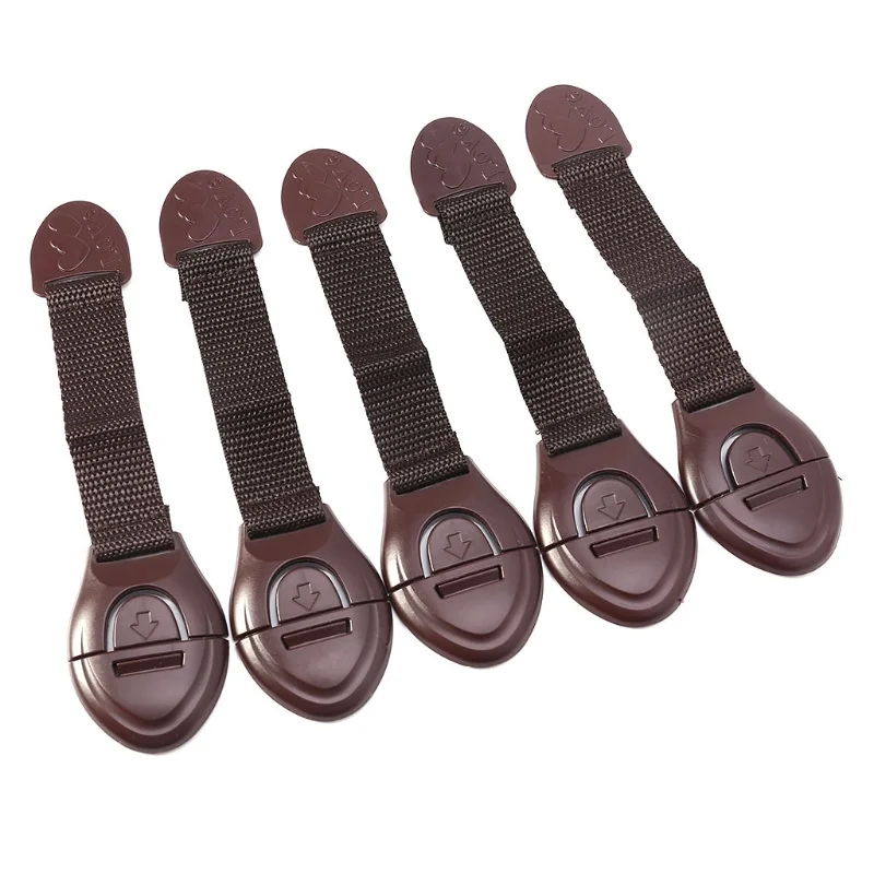 5pcs/lot Brown Cabinet Safety  - Furniture Hardware Suppliers ulasan dan harga