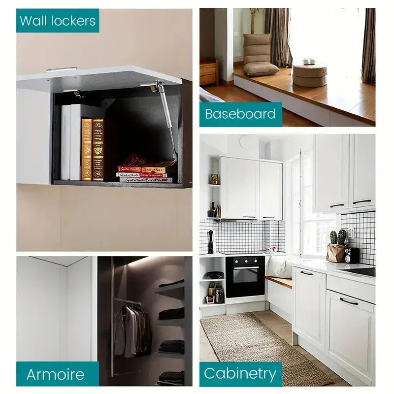 4/2PCS 8kg 10kg 12kg Gas Sprin - Cabinet Hinge Overlay ulasan dan harga
