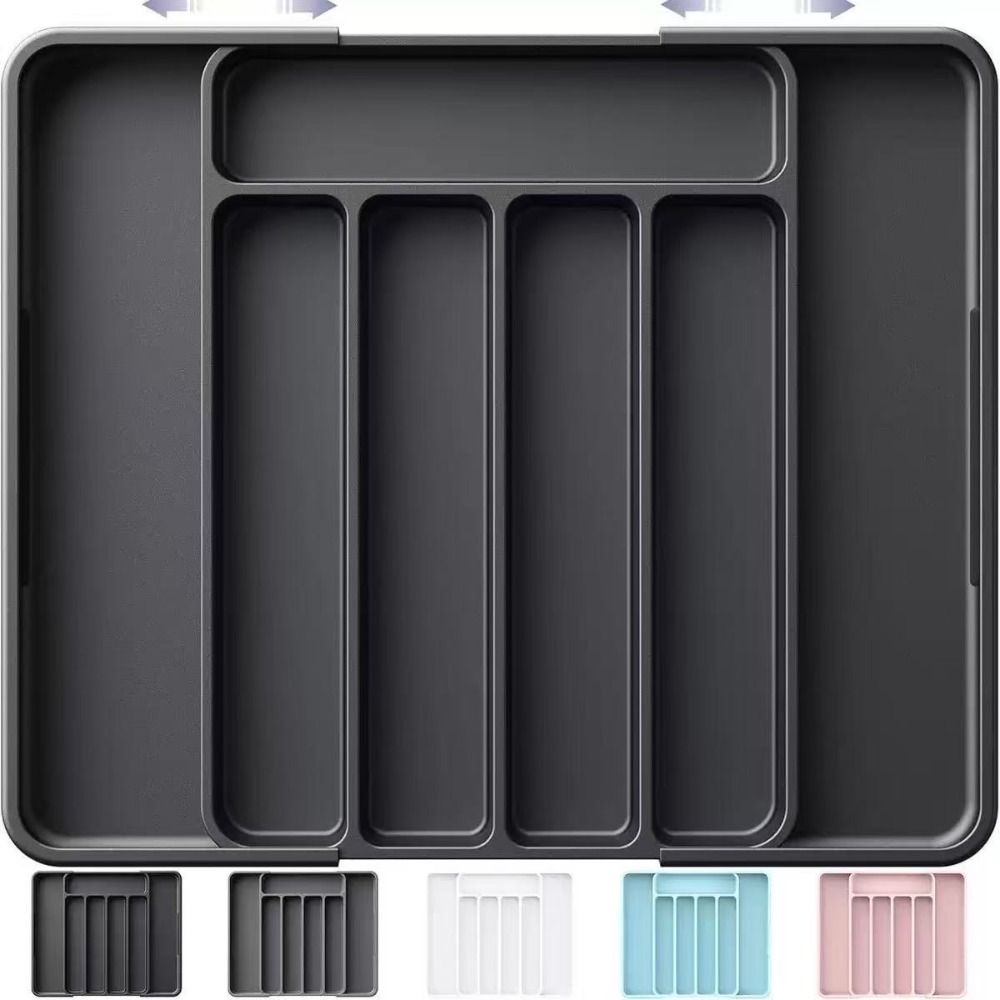 Adjustable Cutlery Drawer Orga - Drawer Organizer Peg ulasan dan harga