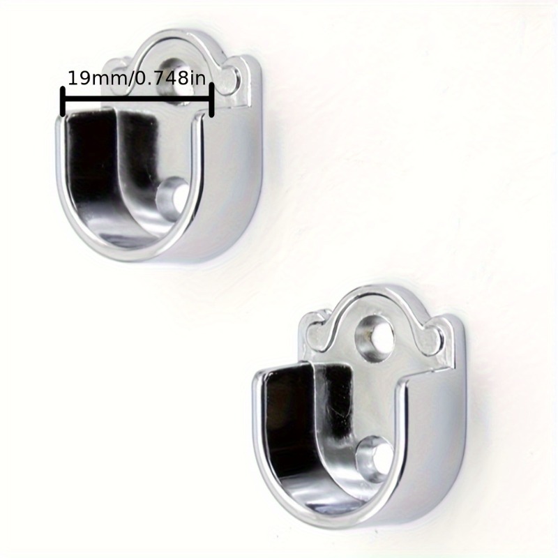 Heavy-Duty Metal U-Shaped Rod  - Furniture Rails Hardware ulasan dan harga