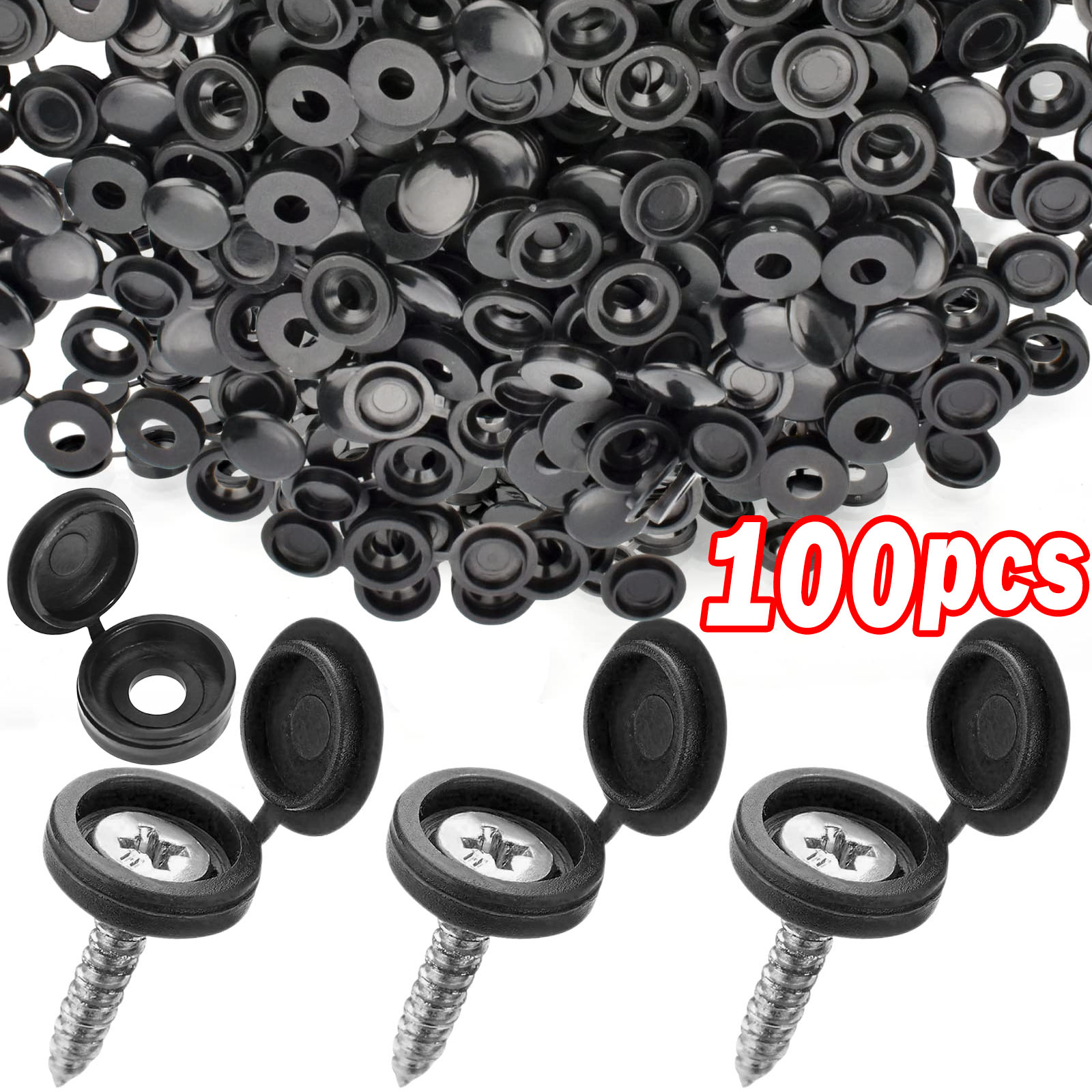 5/100PCS Hinged Plastic Screw  - Furniture Hardware Replacement Parts ulasan dan harga