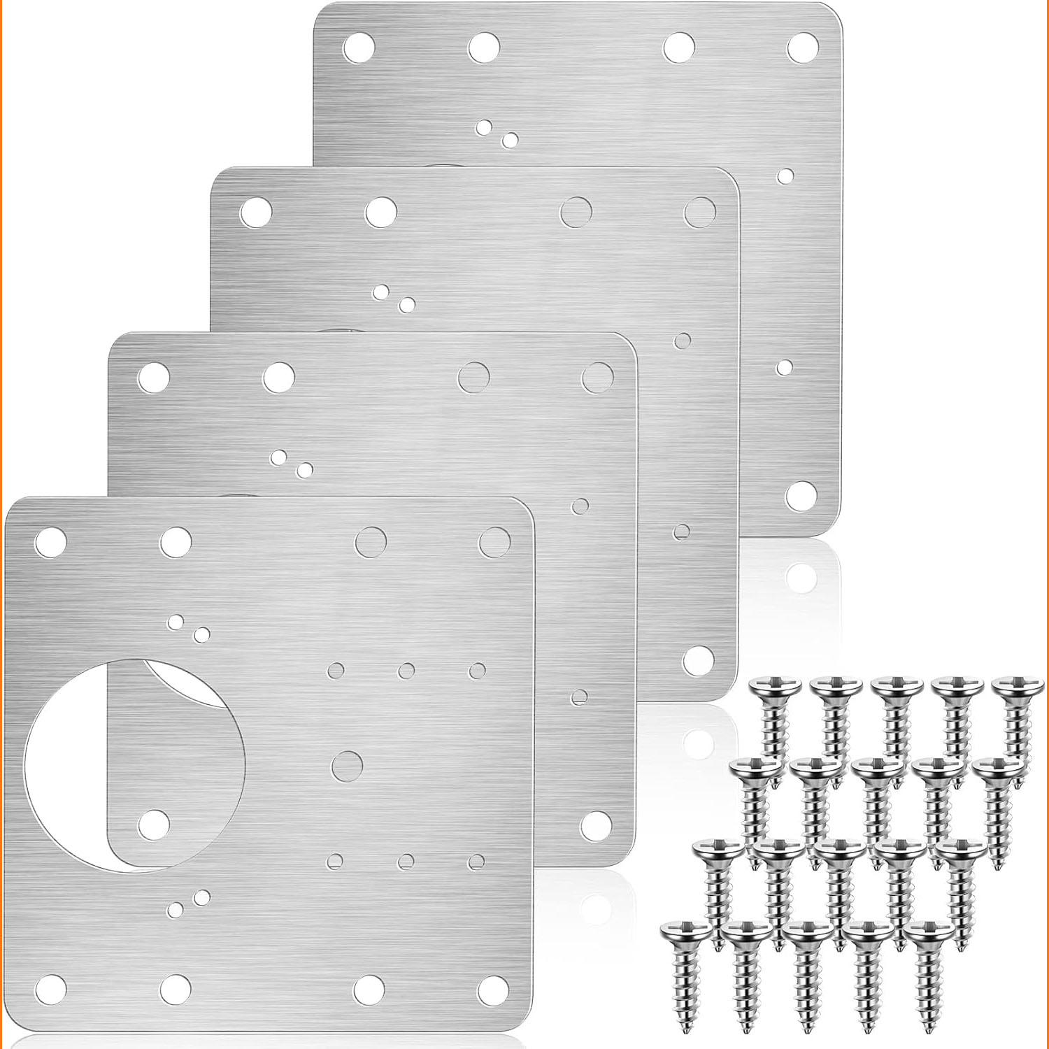 Cabinet Hinge Repair Plate Kit - Cabinet Hinge Overlay ulasan dan harga