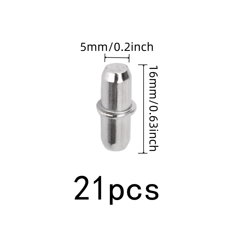 Bookcase Layer Pins 21 pcs, Co - Furniture Hardware Material ulasan dan harga