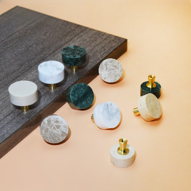 Marble Cabinet Handle Dark Gre - Furniture Hardware Wholesale ulasan dan harga