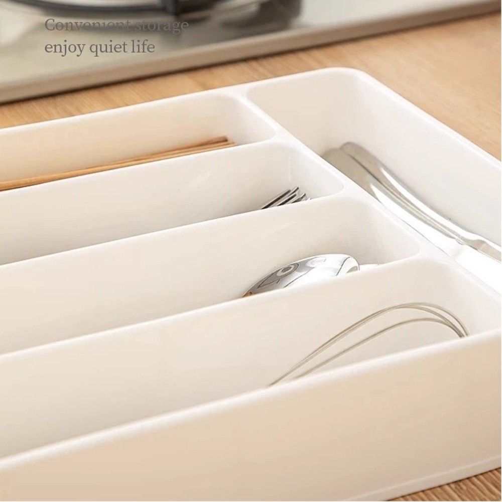 Quality 4/5 Compartments Cutle - Drawer Organizer Peg ulasan dan harga