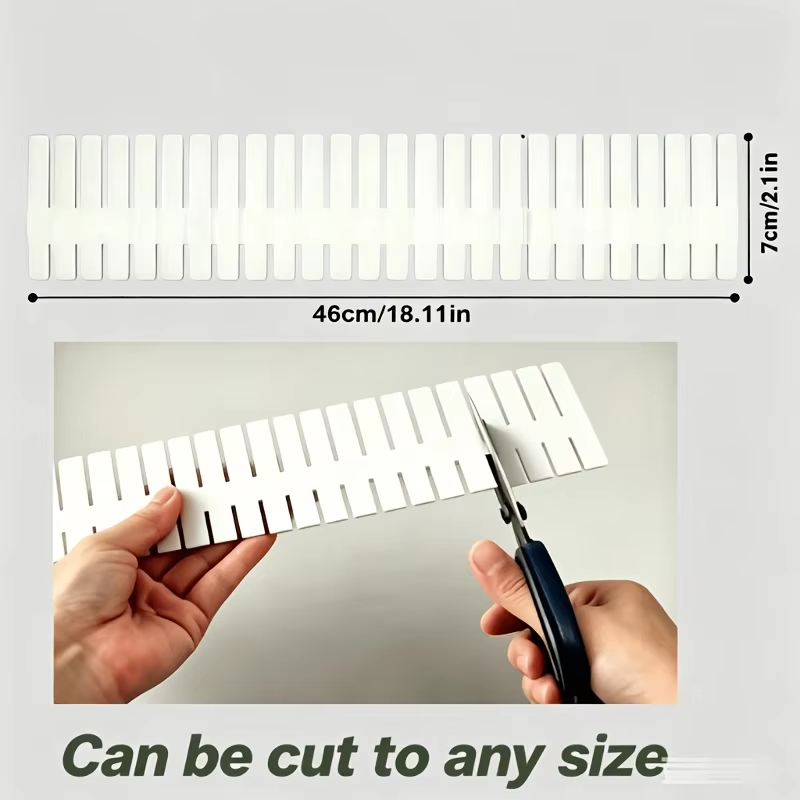 1-10pcs Drawer Divider Adjusta - Drawer Organizer Peg ulasan dan harga