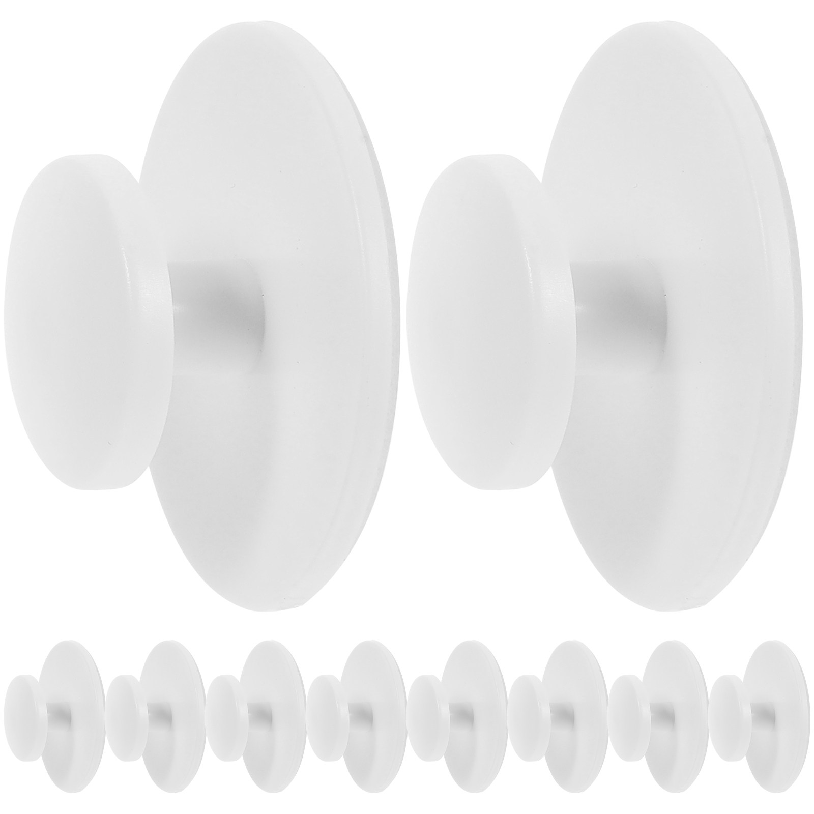 10Pcs Round Self Adhesive Cabi - Drawer Organizer Peg ulasan dan harga