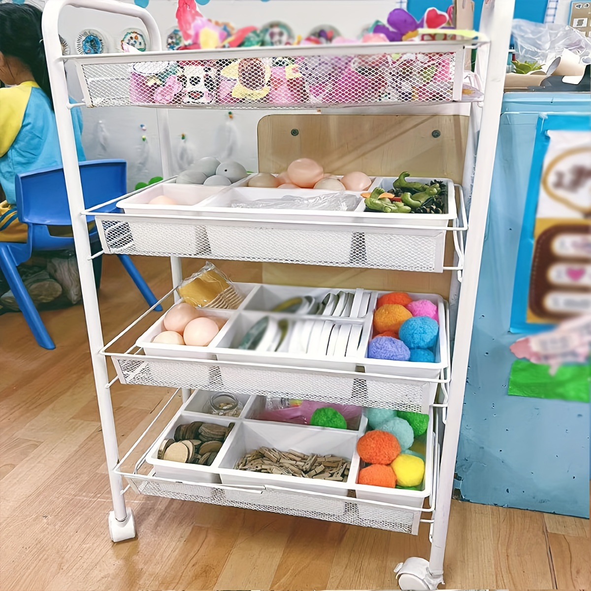 2PCS Divided Storage Box, Mult - Drawer Organizer Peg ulasan dan harga