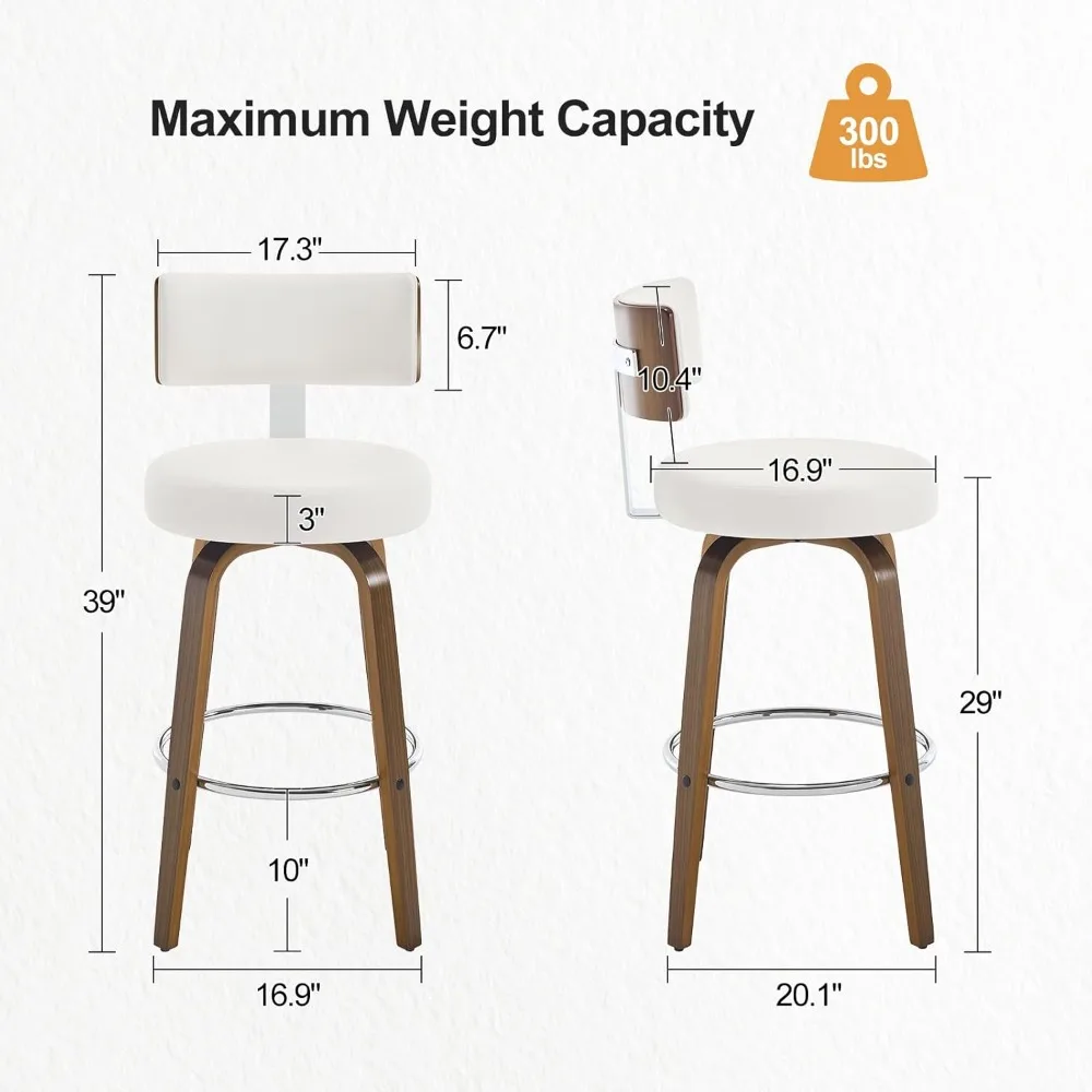 Bar Height Bar Stools Set of 3 - Furniture Leg Set ulasan dan harga