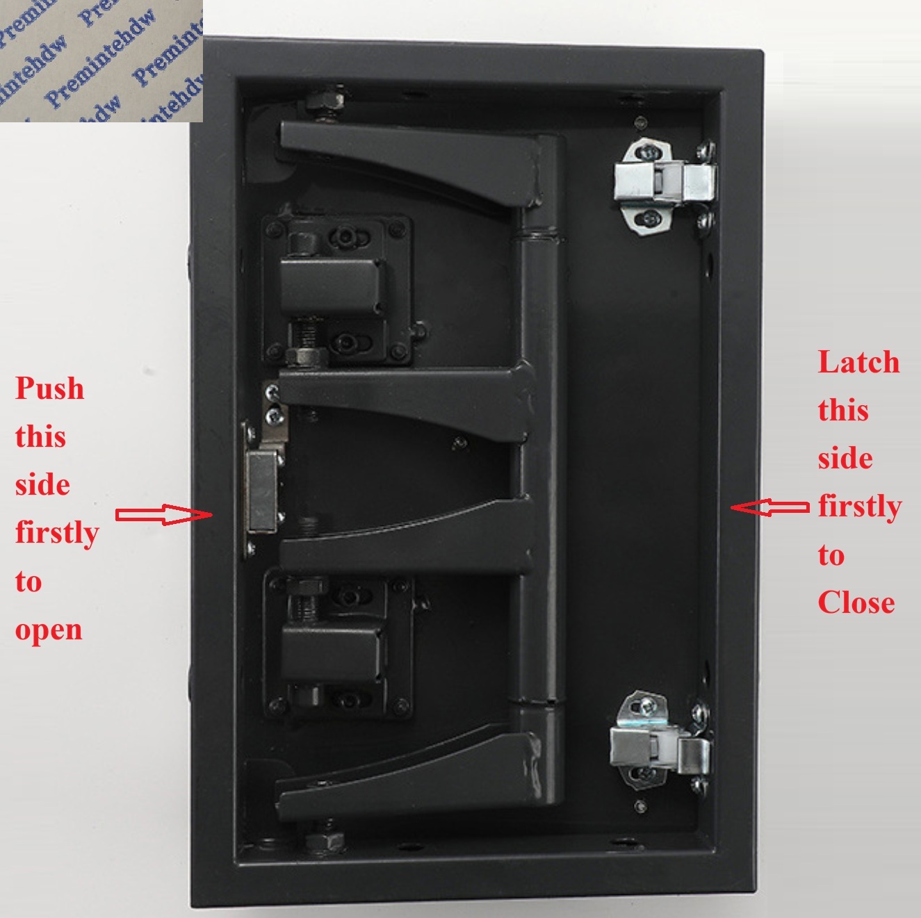 1Pc Steel Concealed Tile Acces - Furniture Hardware Replacement Parts ulasan dan harga