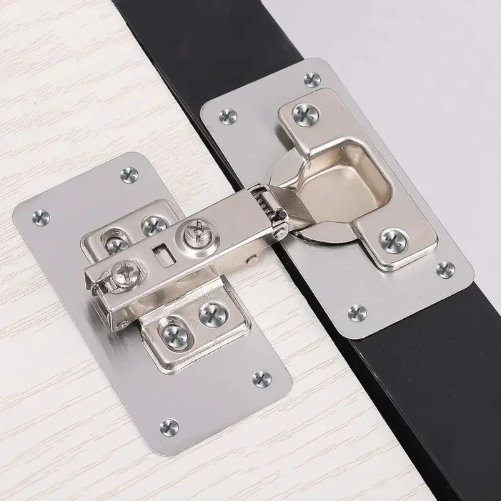 10/1Pairs Hinge Repair Plate K - Furniture Hardware Replacement Parts ulasan dan harga
