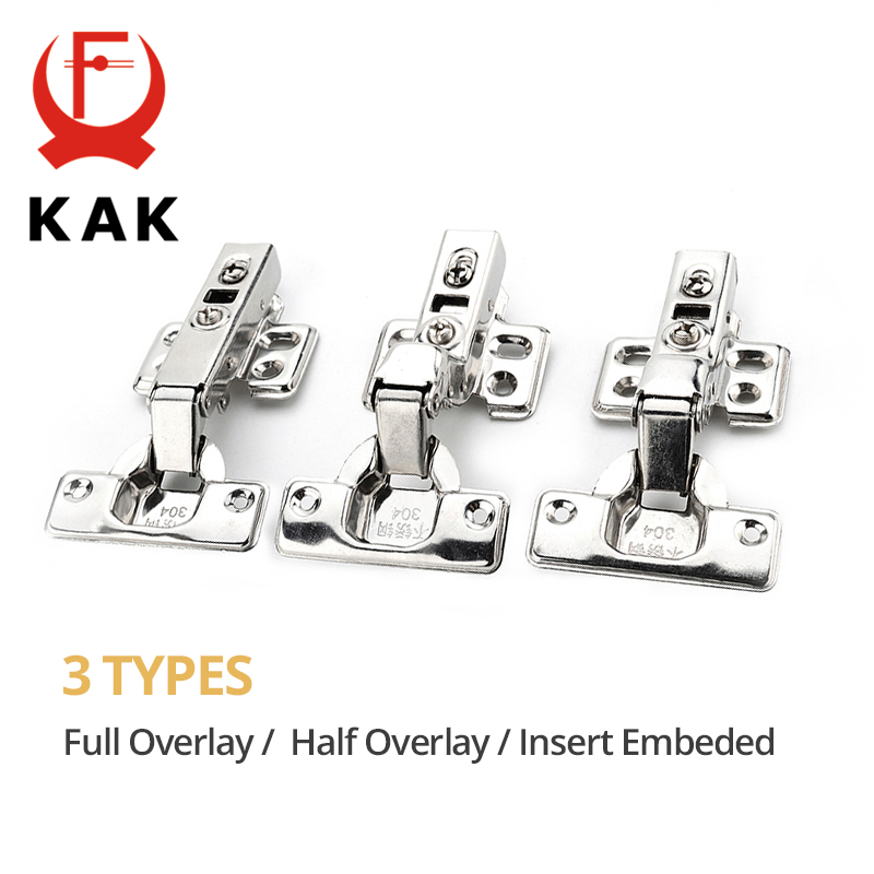 KAK 8 Pieces Stainless Steel C - Cabinet Hinge Overlay ulasan dan harga