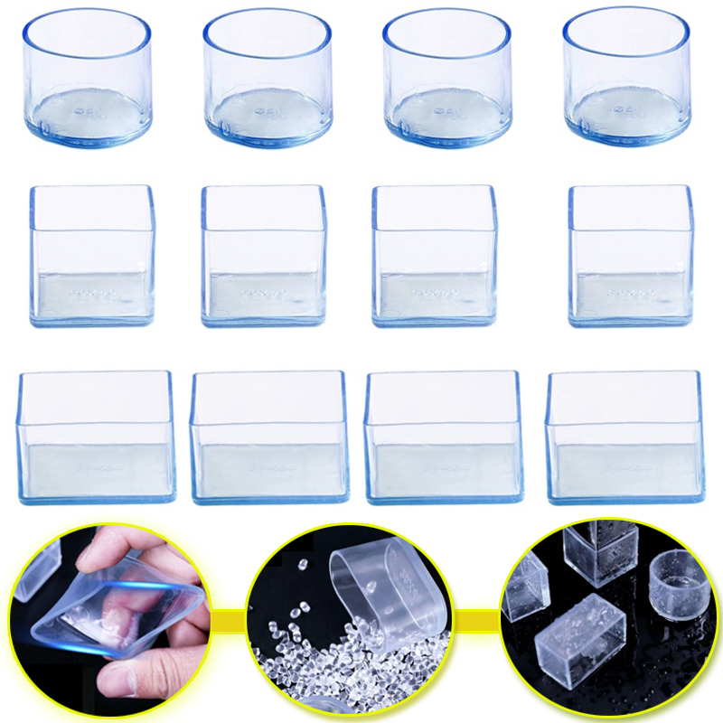 4/8pcs/set Chair Leg Caps Rubb - Furniture Leg Set ulasan dan harga