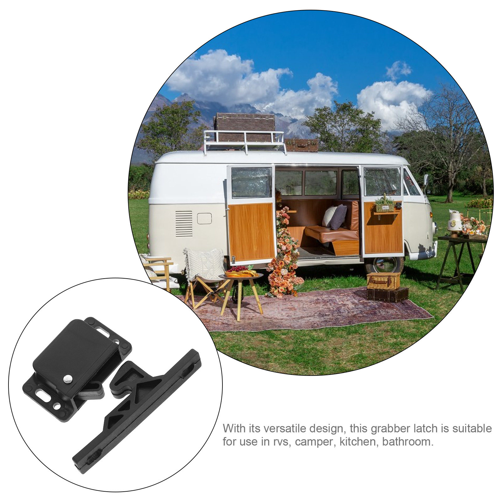 Side Mounted Door Lock Rv Cabi - Furniture Hardware Material ulasan dan harga