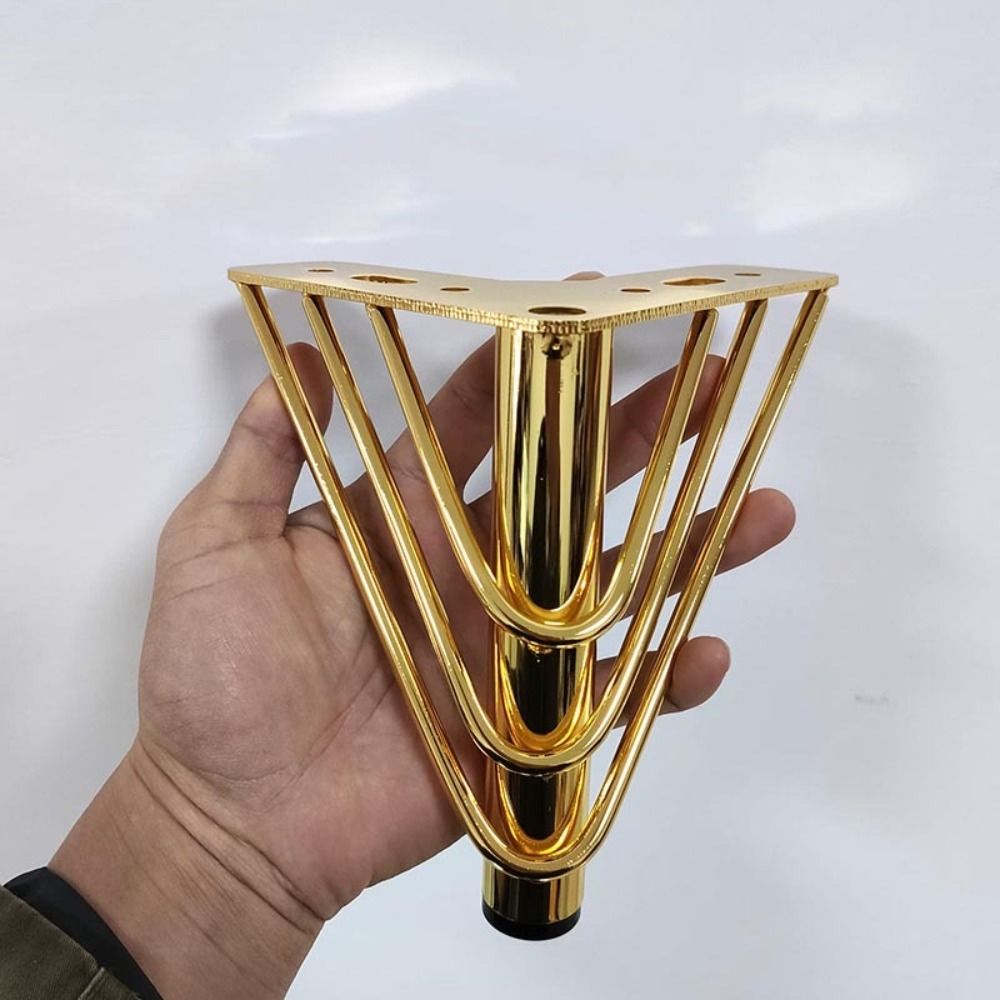 Golden Color Furniture Legs Th - Furniture Hardware Material ulasan dan harga