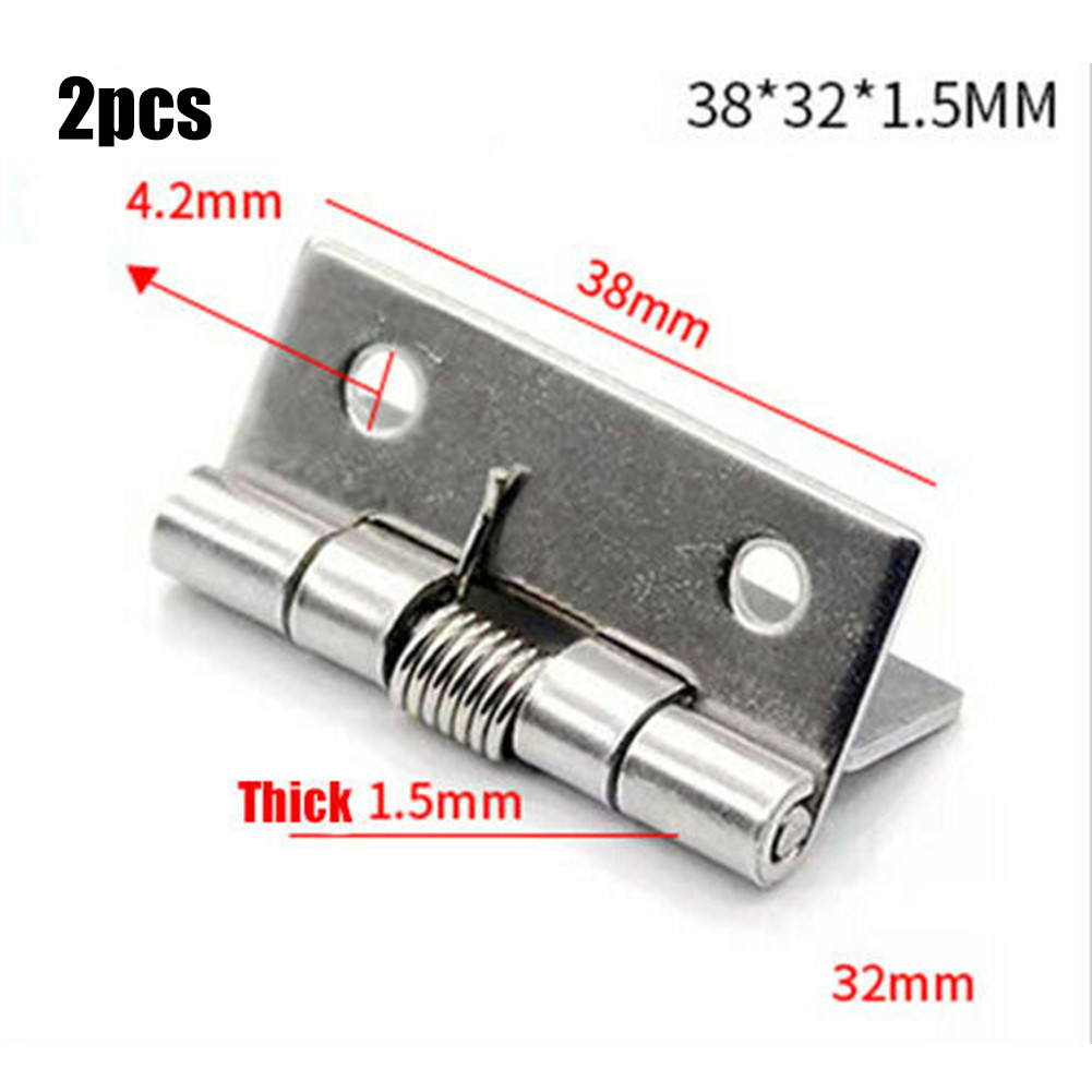 2pcs Self Closing Spring Hinge - Furniture Hardware Replacement Parts ulasan dan harga