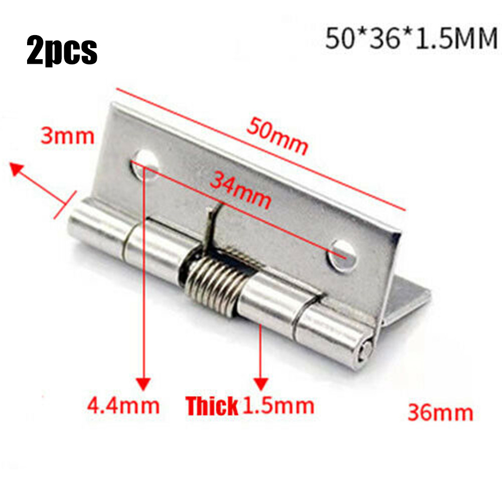 2pcs Self Closing Spring Hinge - Furniture Hardware Replacement Parts ulasan dan harga