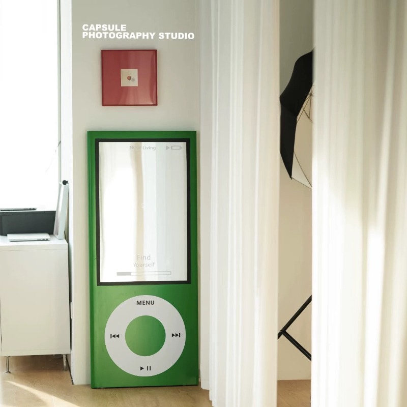 Retro Full-length Mirror Full- - Furniture And Hardware Shop ulasan dan harga