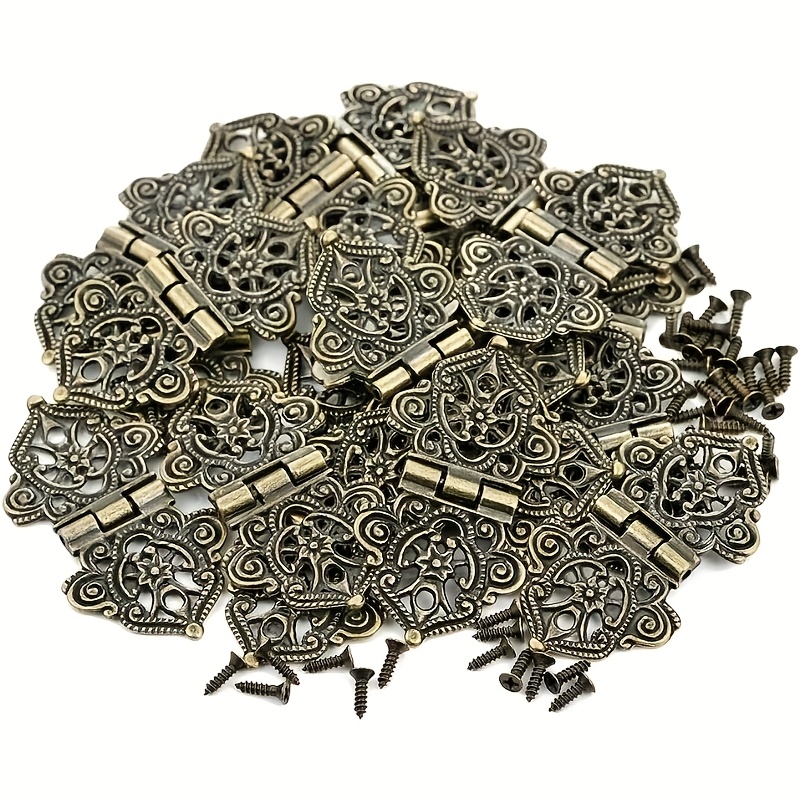 8PCS Vintage Alloy Hollow Flow - Furniture Hardware Replacement Parts ulasan dan harga