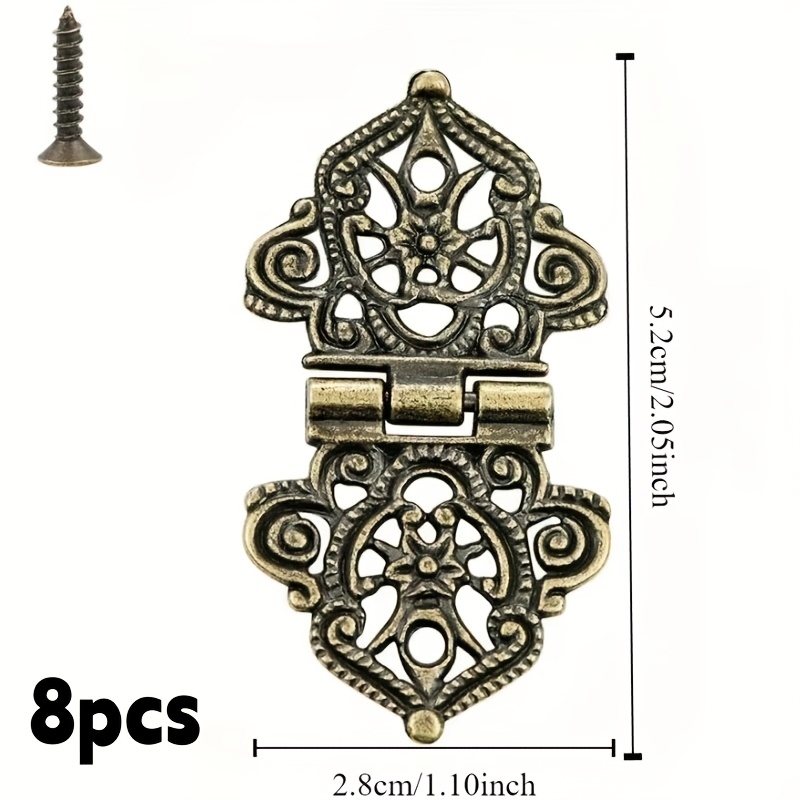 8PCS Vintage Alloy Hollow Flow - Furniture Hardware Replacement Parts ulasan dan harga