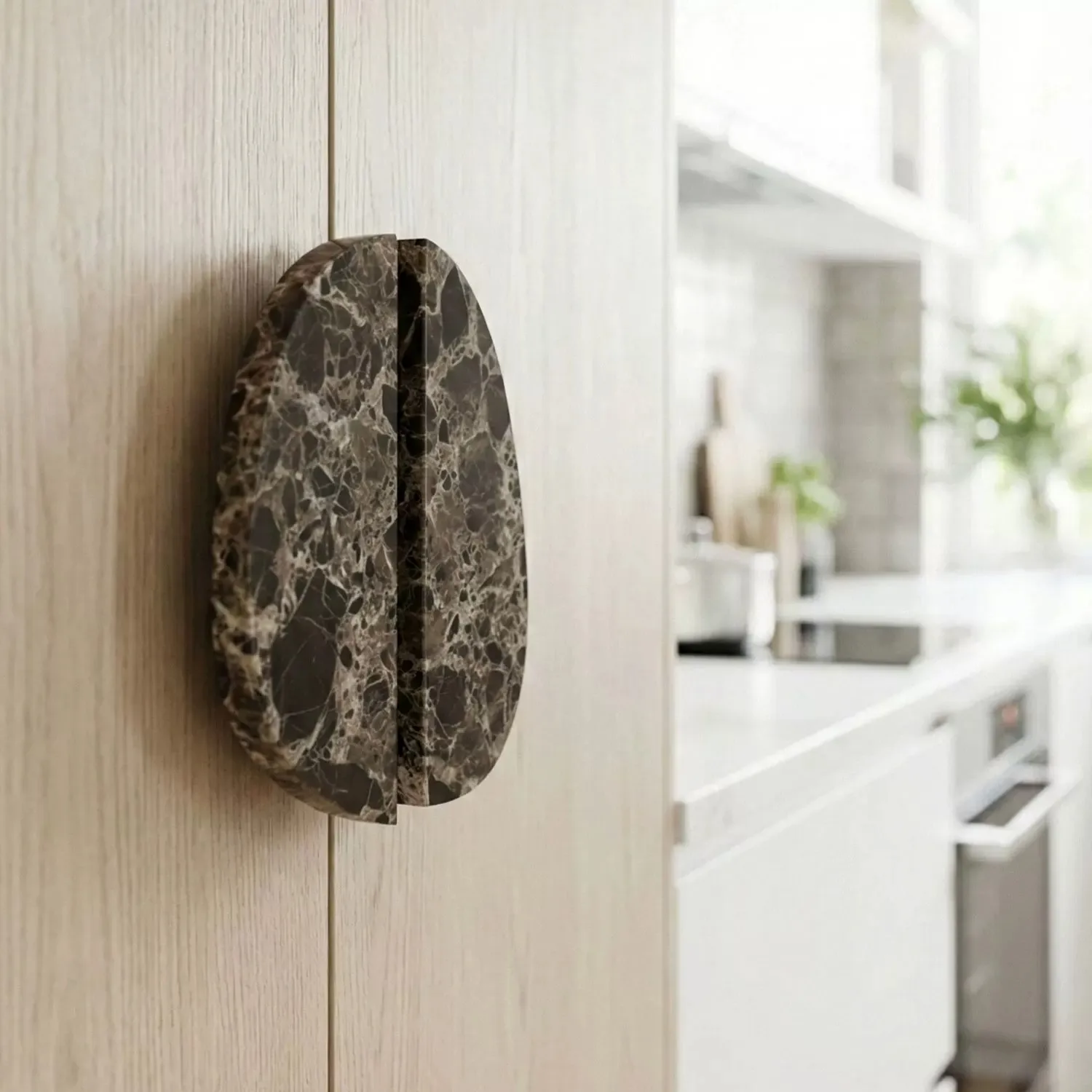 Light Luxury Natural Marble Do - Furniture Hardware Material ulasan dan harga