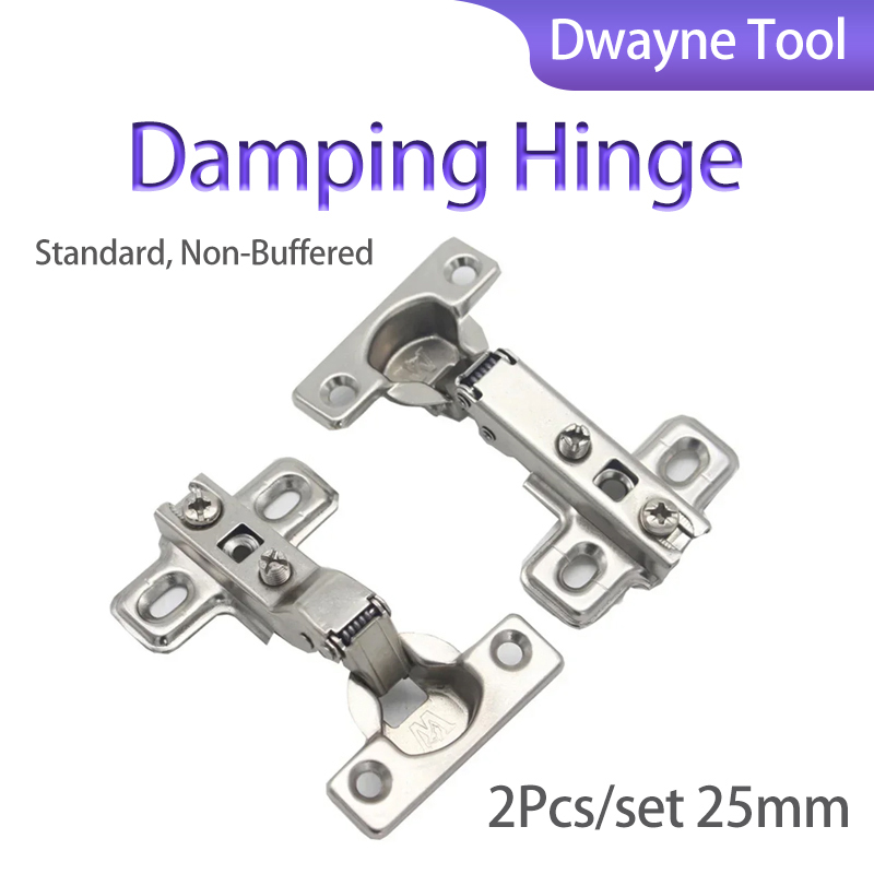Damper Hinges 2Pcs/Set 25mm, F - Cabinet Hinge Overlay ulasan dan harga