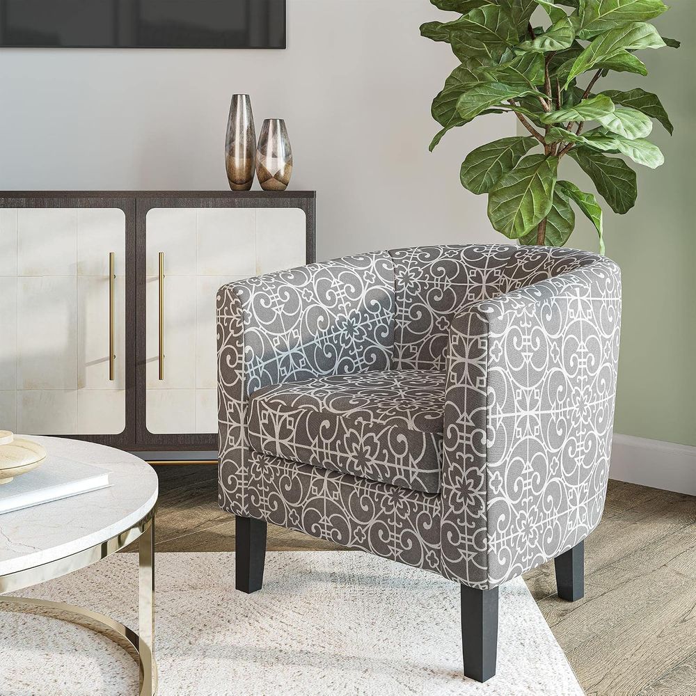 Accent Barrel Chair Set o 2, L - Furniture Leg Set ulasan dan harga